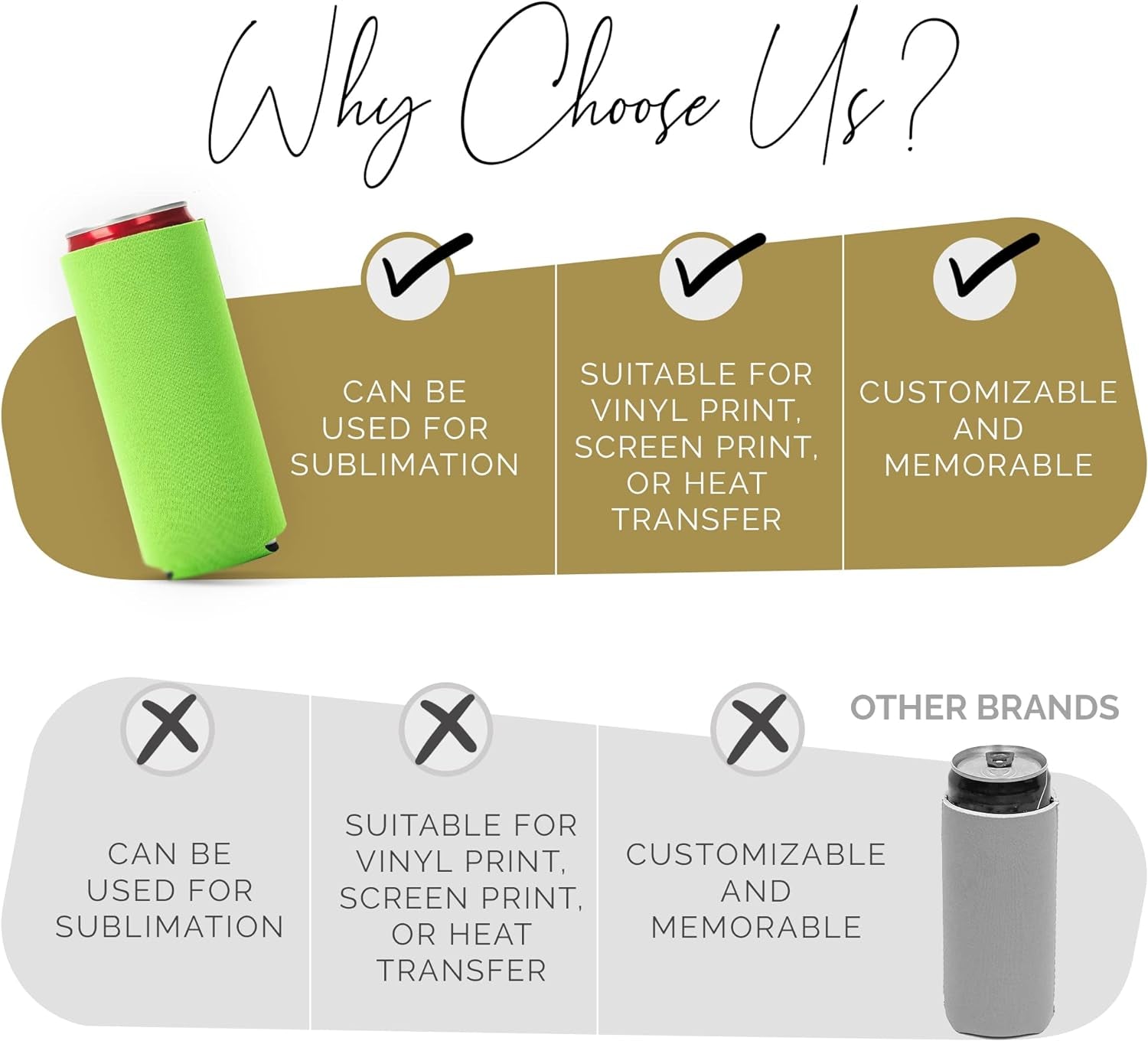 Slim Can Cooler Sleeves 12 Pack - Blank Skinny Can Cooler 12Oz Foldable - Neoprene Can Cooler - Slim Can Insulator, Slim Beverage Cooler for Beer & Soda - Sublimation Can Cooler (Assorted)
