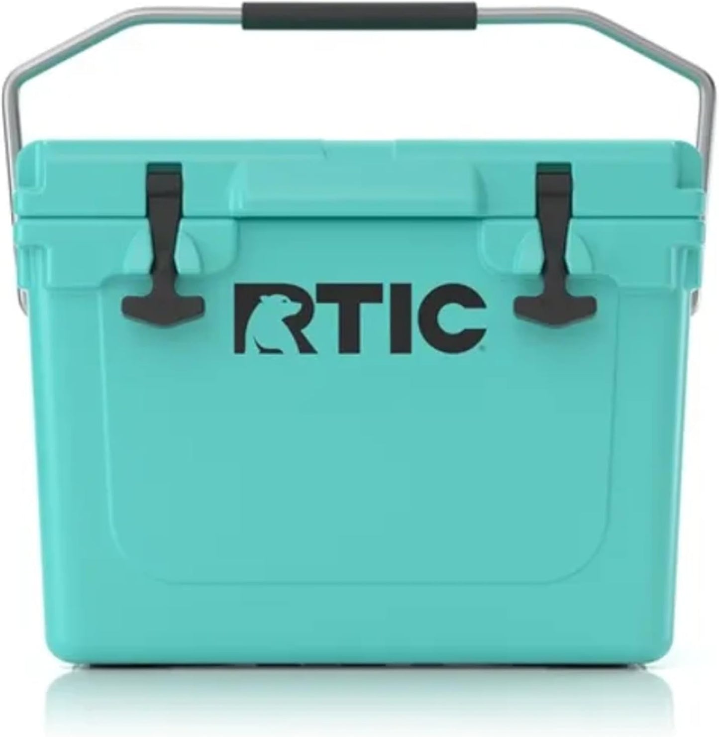 20 QT Ultra-Tough Cooler Hard Insulated Portable Ice Chest Box for Beach, Drink, Beverage, Camping, Picnic, Fishing, Boat, Barbecue, Seafoam