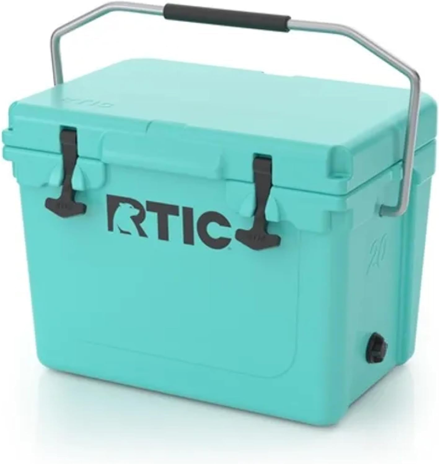 20 QT Ultra-Tough Cooler Hard Insulated Portable Ice Chest Box for Beach, Drink, Beverage, Camping, Picnic, Fishing, Boat, Barbecue, Seafoam